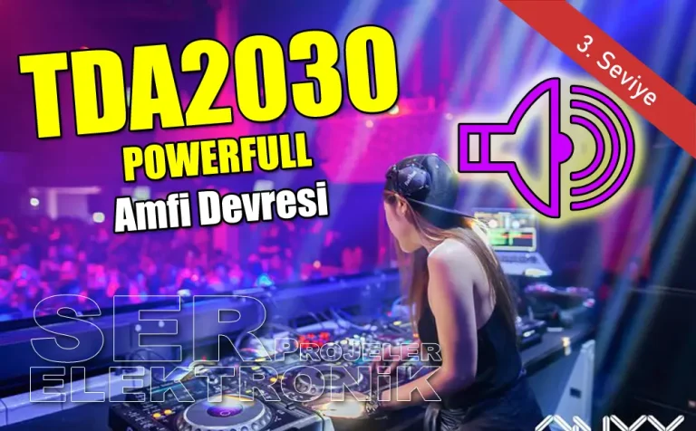 TDA2030 Amfi Devresi